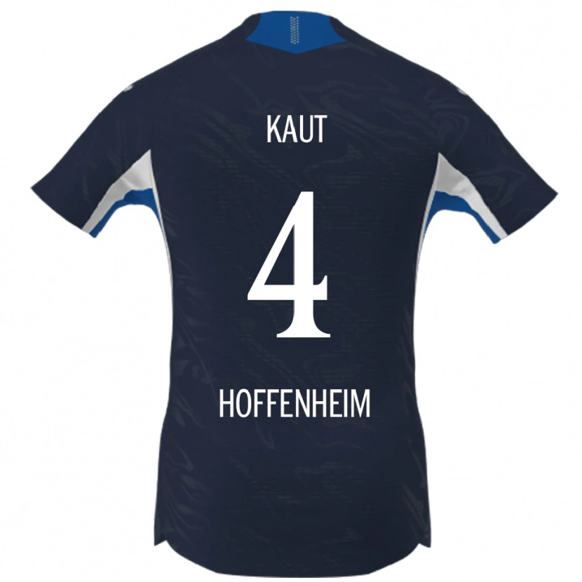 DanxenレディースLisann Kaut#4ネイビー ホワイトホームシャツ2025/26ジャージーユニフォーム