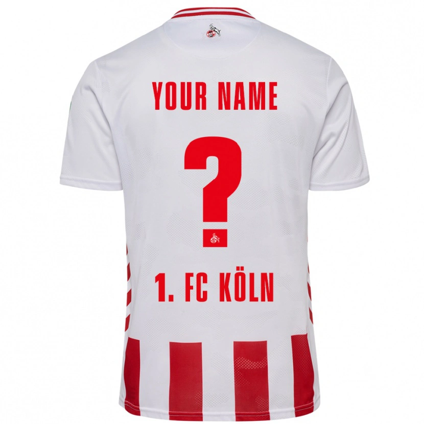 Danxenレディースあなたの名前#0ホワイト レッドホームシャツ2025/26ジャージーユニフォーム