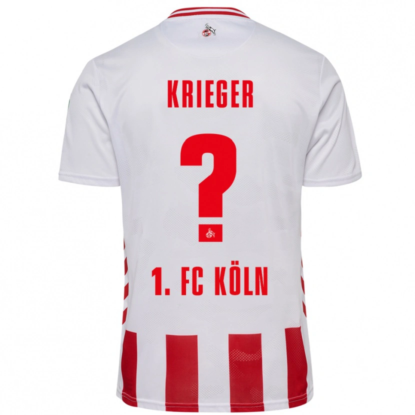 DanxenレディースKarl Krieger#0ホワイト レッドホームシャツ2025/26ジャージーユニフォーム