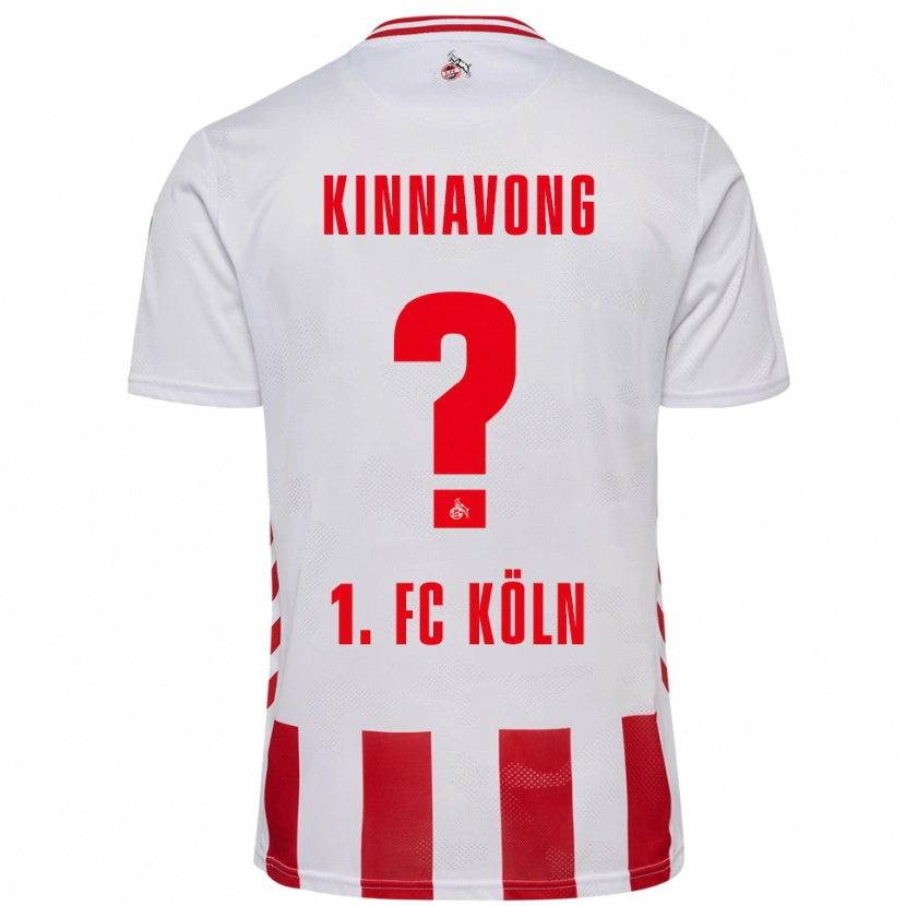 DanxenレディースJordan Kinnavong#0ホワイト レッドホームシャツ2025/26ジャージーユニフォーム