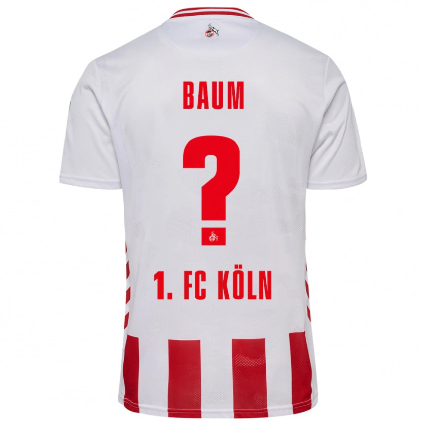 DanxenレディースJulius Baum#0ホワイト レッドホームシャツ2025/26ジャージーユニフォーム