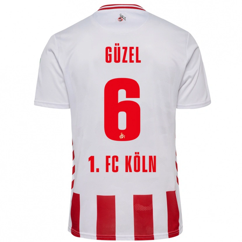 DanxenレディースArian Güzel#6ホワイト レッドホームシャツ2025/26ジャージーユニフォーム