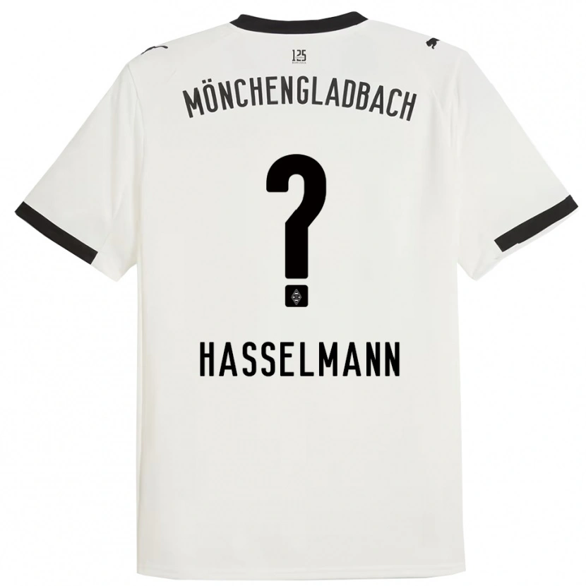 DanxenレディースNina Hasselmann#0ホワイト ブラックホームシャツ2025/26ジャージーユニフォーム