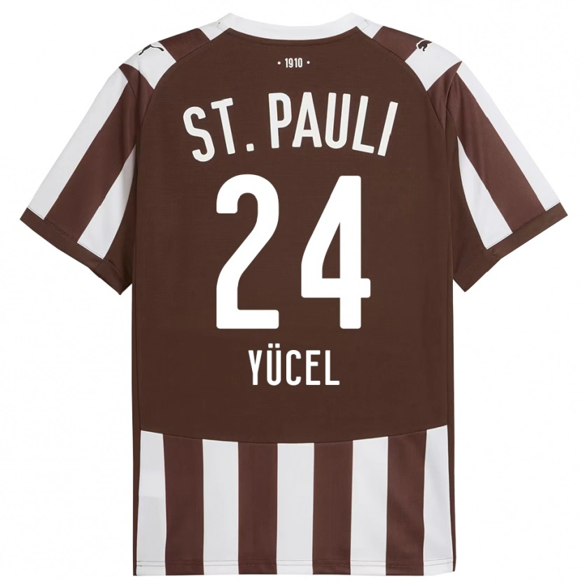 DanxenレディースSimon Yücel#24コーヒー ホワイトホームシャツ2025/26ジャージーユニフォーム