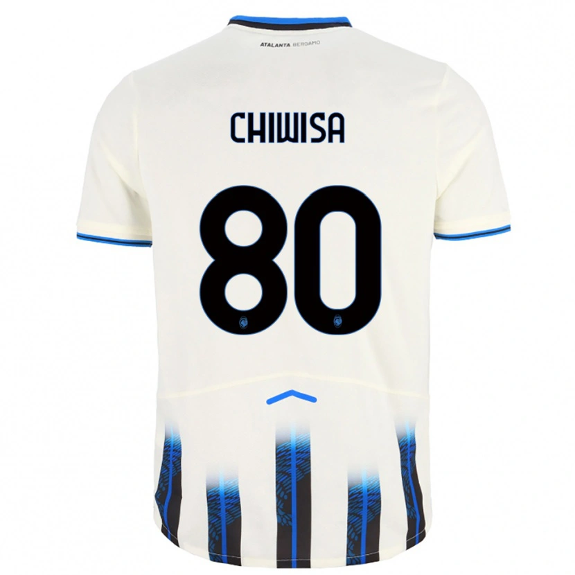 DanxenレディースMannah Chiwisa#80ホワイト ブルーアウェイシャツ2025/26ジャージーユニフォーム