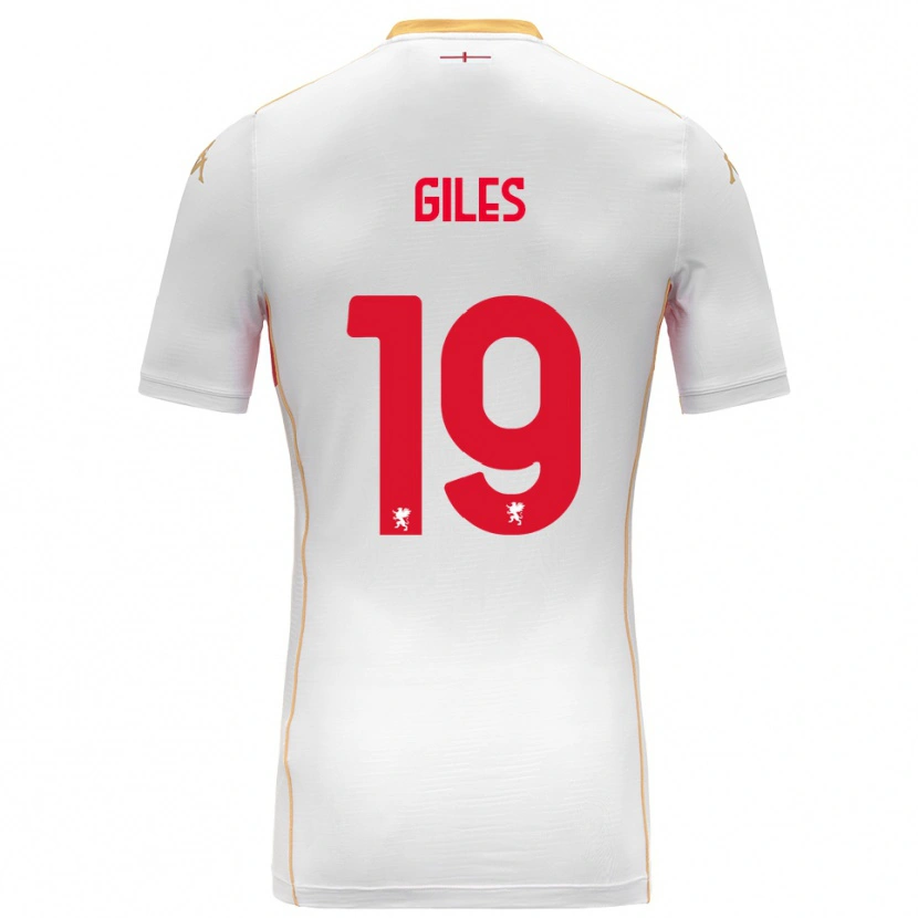 DanxenレディースHeidi Giles#19ホワイト レッドアウェイシャツ2025/26ジャージーユニフォーム