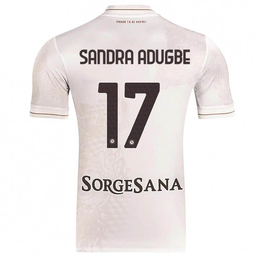 DanxenレディースOlamide Sandra Adugbe#17シャンパン ブラウンアウェイシャツ2025/26ジャージーユニフォーム