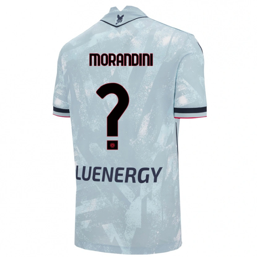 DanxenレディースFederico Morandini#0ライトブルー ブラックアウェイシャツ2025/26ジャージーユニフォーム