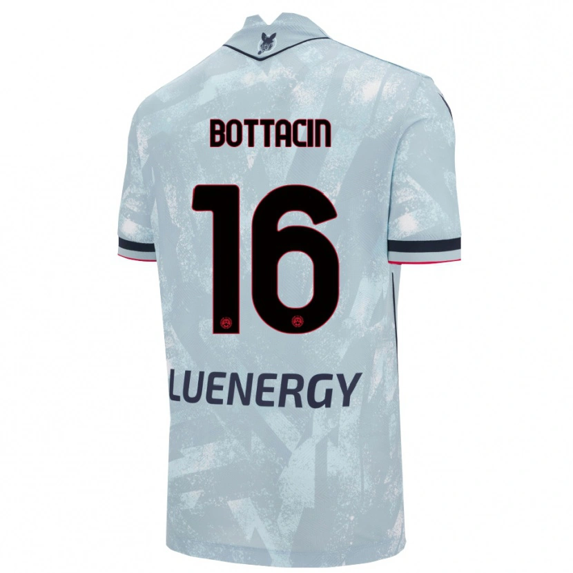 DanxenレディースEnrico Bottacin#16ライトブルー ブラックアウェイシャツ2025/26ジャージーユニフォーム