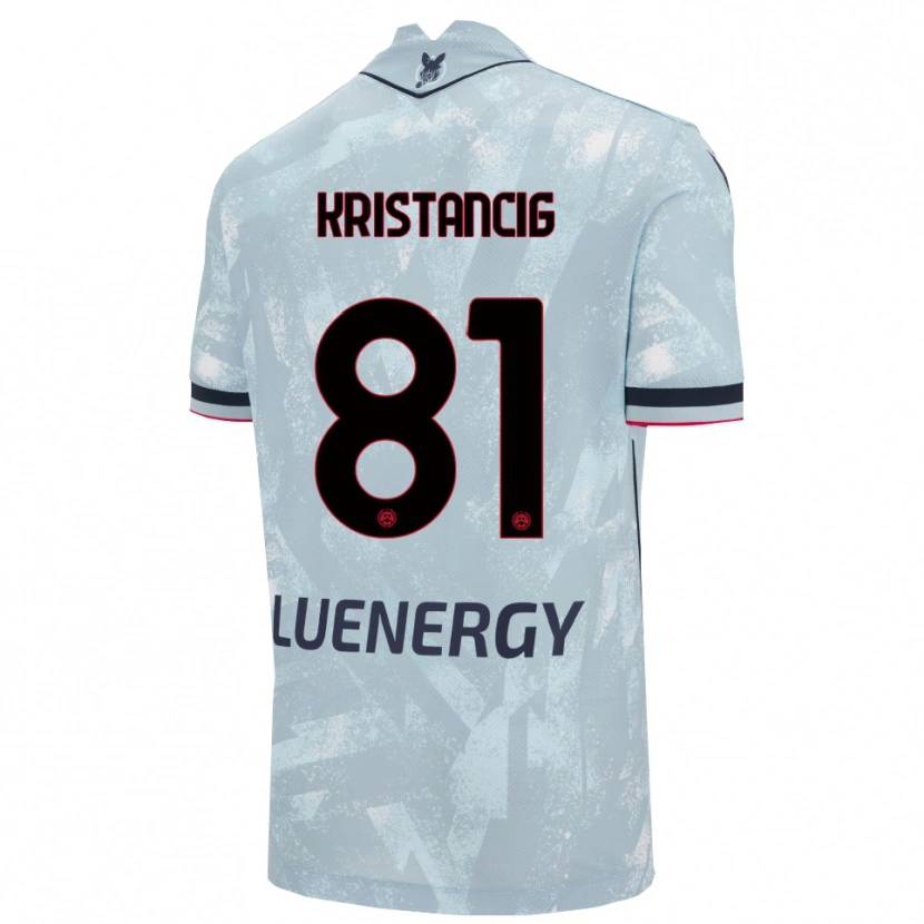 DanxenレディースLuca Kristancig#81ライトブルー ブラックアウェイシャツ2025/26ジャージーユニフォーム
