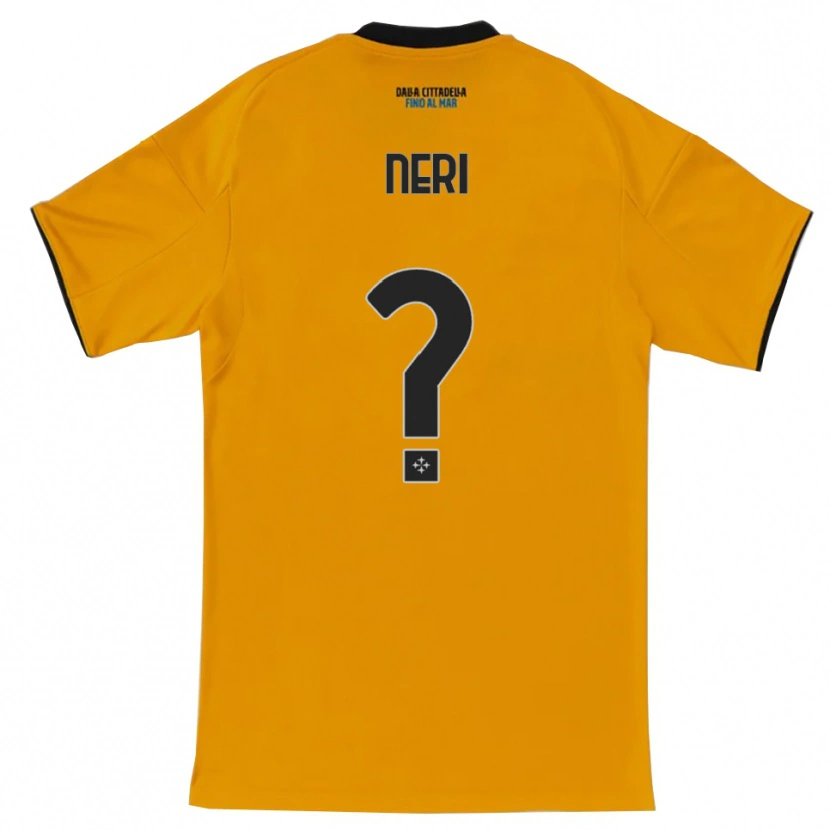 DanxenレディースTommaso Neri#0オレンジ ブルーアウェイシャツ2025/26ジャージーユニフォーム