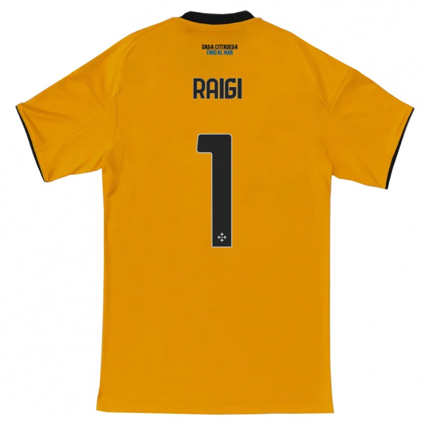 DanxenレディースFrancesco Raigi#1オレンジ ブルーアウェイシャツ2025/26ジャージーユニフォーム