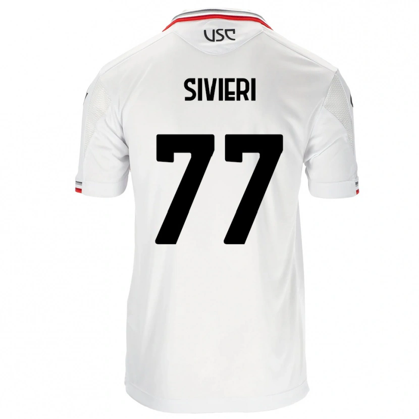 DanxenレディースLorenzo Sivieri#77ホワイト レッドアウェイシャツ2025/26ジャージーユニフォーム