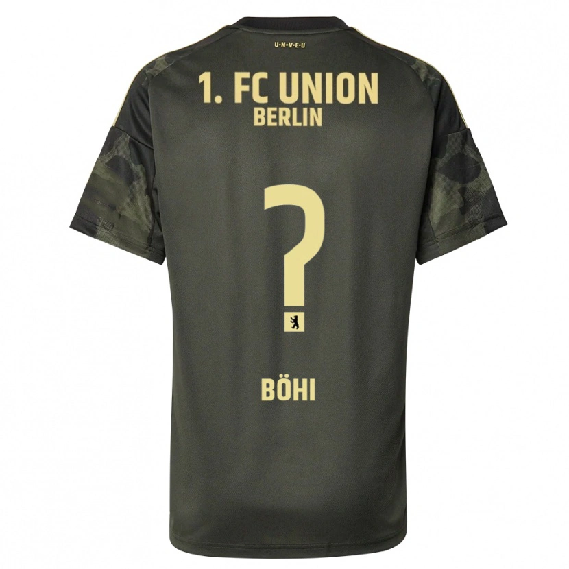 DanxenレディースNadine Böhi#0ダークグリーン ブラックアウェイシャツ2025/26ジャージーユニフォーム