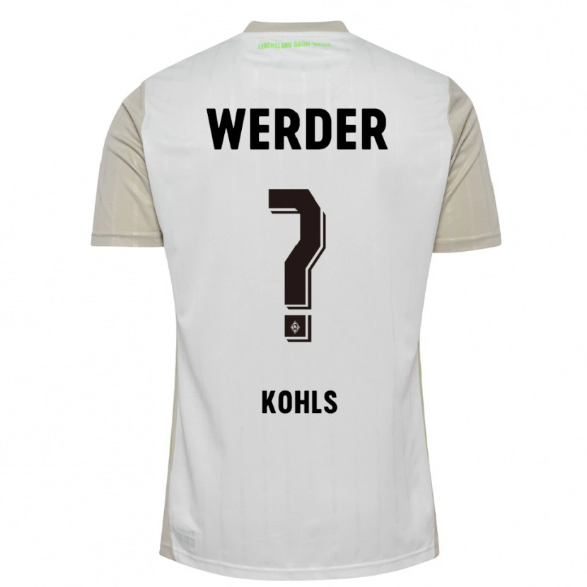 DanxenレディースJoris Kohls#0ホワイト ブラックアウェイシャツ2025/26ジャージーユニフォーム