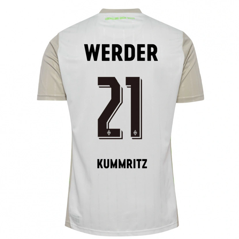 Danxenレディースリアム・ベネット・キュンムリッツ#21ホワイト ブラックアウェイシャツ2025/26ジャージーユニフォーム