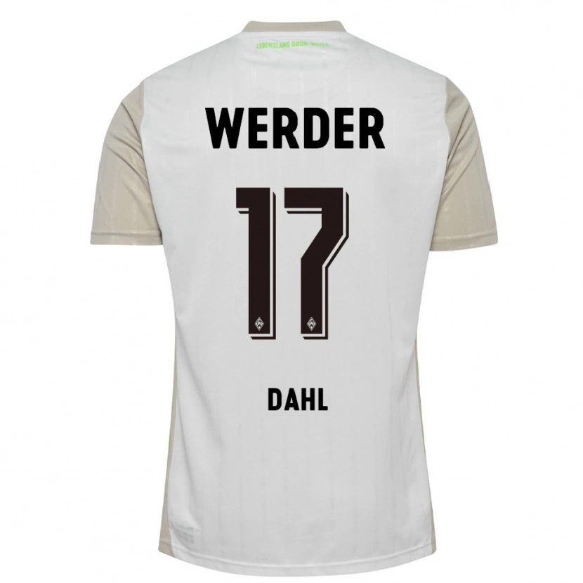 Danxenレディースアミラ・マレーネ・ダール#17ホワイト ブラックアウェイシャツ2025/26ジャージーユニフォーム