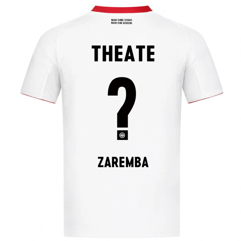 DanxenレディースMarcel Zaremba#0ホワイト レッドアウェイシャツ2025/26ジャージーユニフォーム