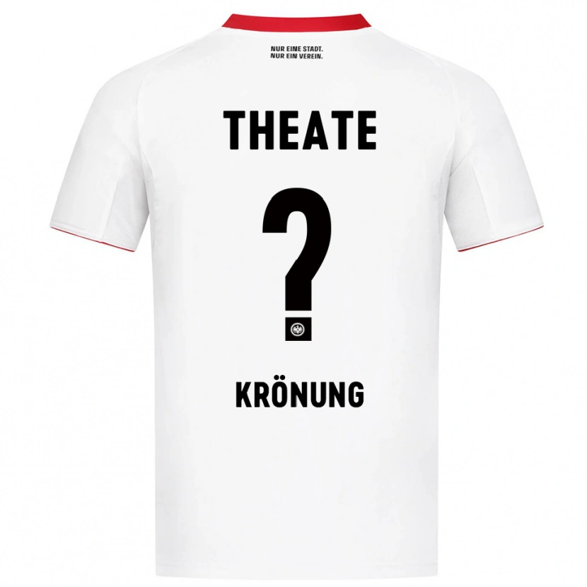 DanxenレディースMarlon Krönung#0ホワイト レッドアウェイシャツ2025/26ジャージーユニフォーム
