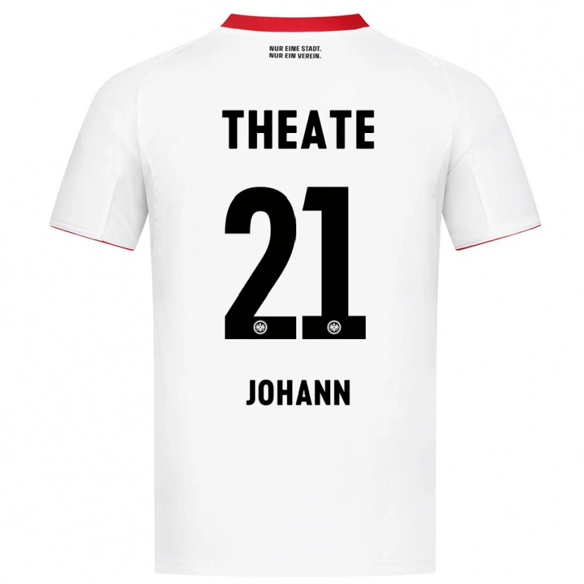 Danxenレディースハナー・ヨハン#21ホワイト レッドアウェイシャツ2025/26ジャージーユニフォーム