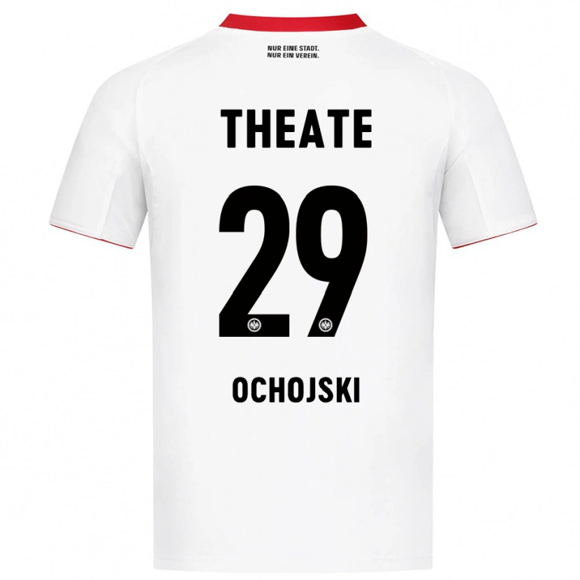 DanxenレディースNico Ochojski#29ホワイト レッドアウェイシャツ2025/26ジャージーユニフォーム