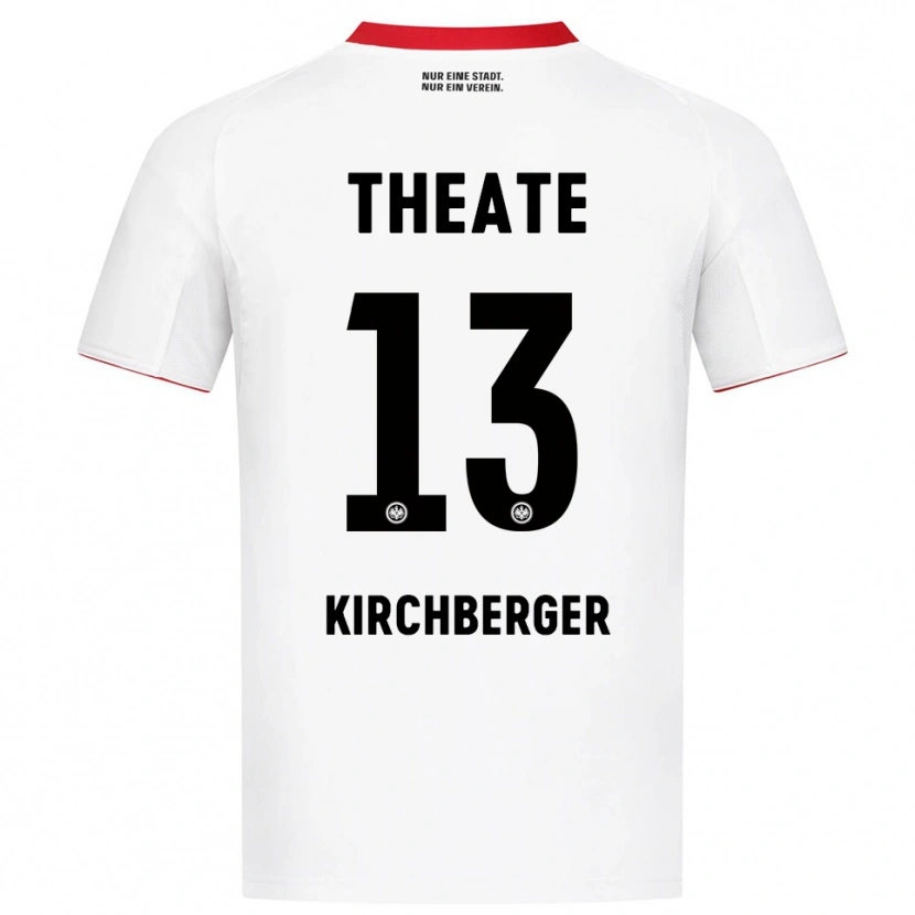 DanxenレディースVirginia Kirchberger#13ホワイト レッドアウェイシャツ2025/26ジャージーユニフォーム