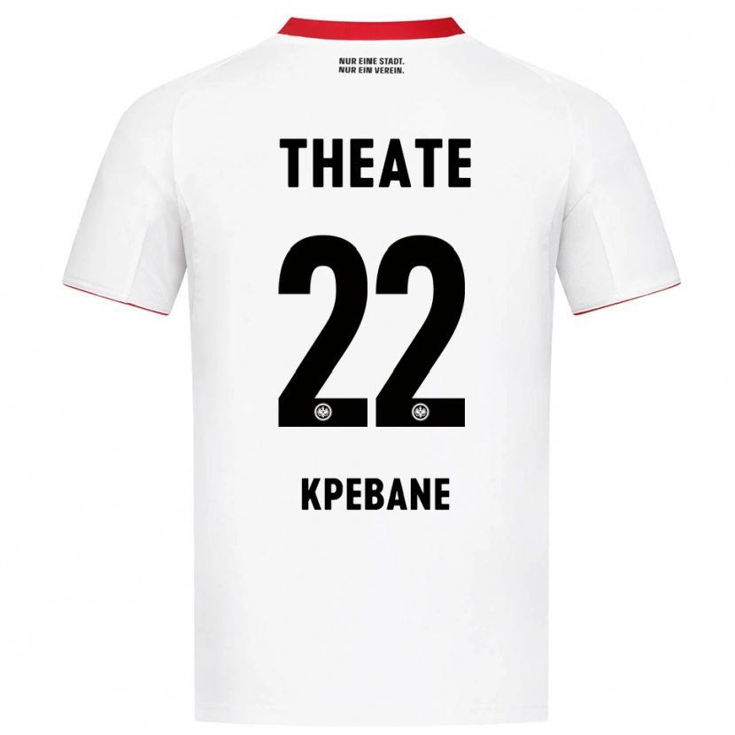 Danxenレディースタミウ・クペバネ#22ホワイト レッドアウェイシャツ2025/26ジャージーユニフォーム