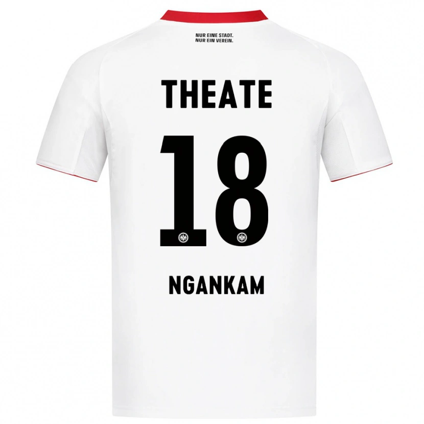 Danxenレディースジェシック・ガンカム#18ホワイト レッドアウェイシャツ2025/26ジャージーユニフォーム