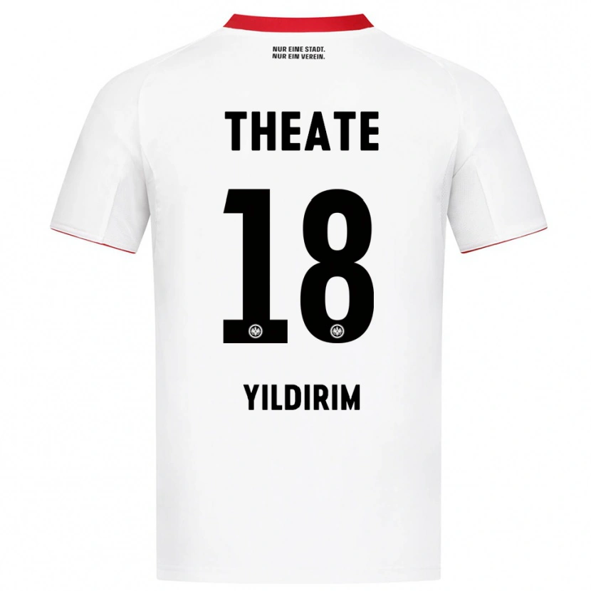 DanxenレディースMetehan Yildirim#18ホワイト レッドアウェイシャツ2025/26ジャージーユニフォーム