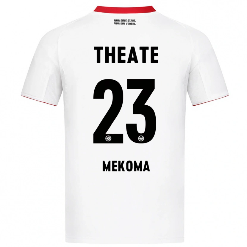 DanxenレディースJamal Mekoma#23ホワイト レッドアウェイシャツ2025/26ジャージーユニフォーム