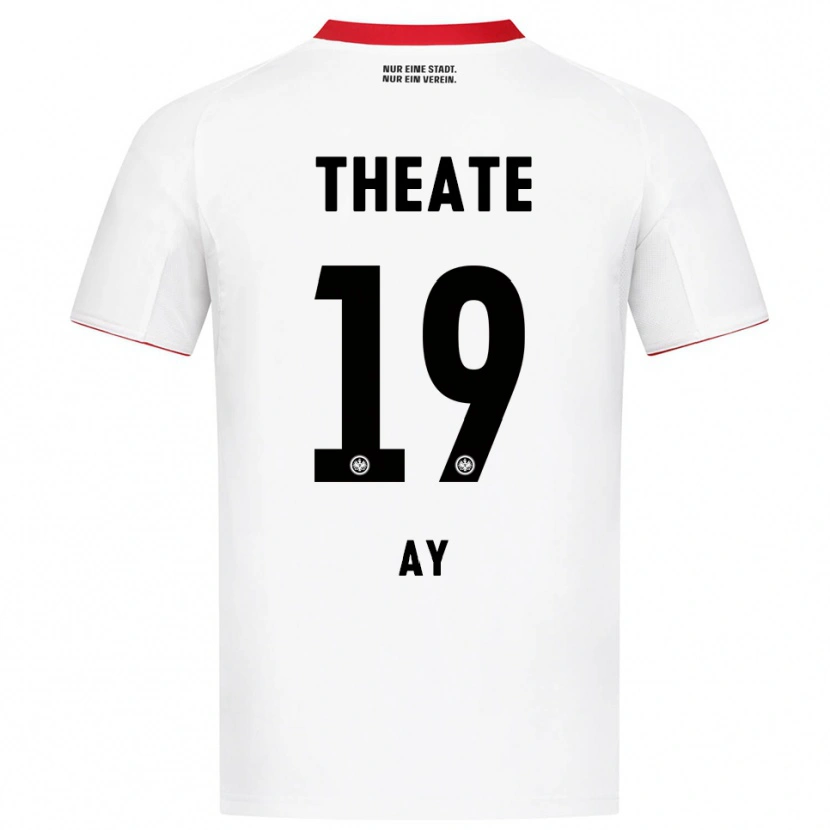 Danxenレディースウグル・アイ#19ホワイト レッドアウェイシャツ2025/26ジャージーユニフォーム