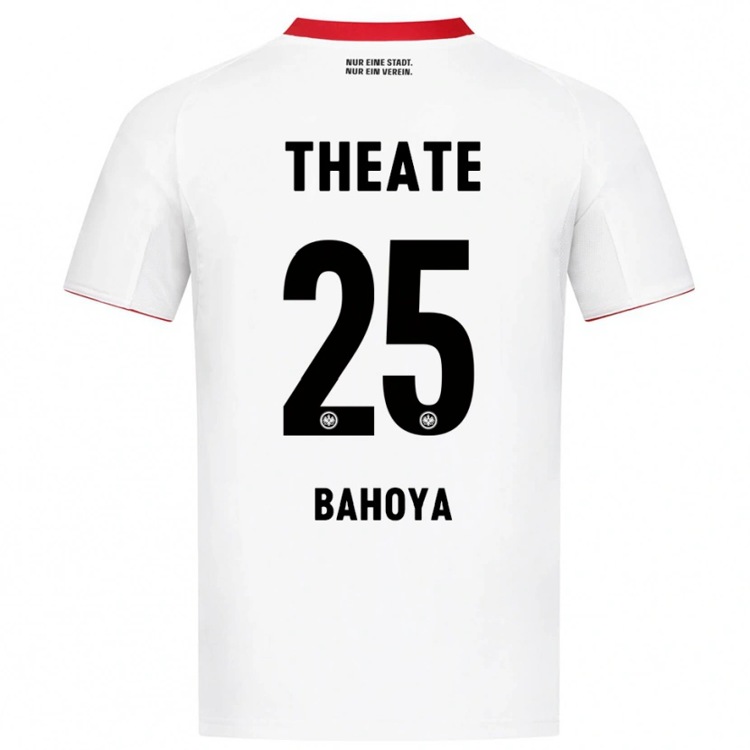 DanxenレディースPaul Bahoya#25ホワイト レッドアウェイシャツ2025/26ジャージーユニフォーム