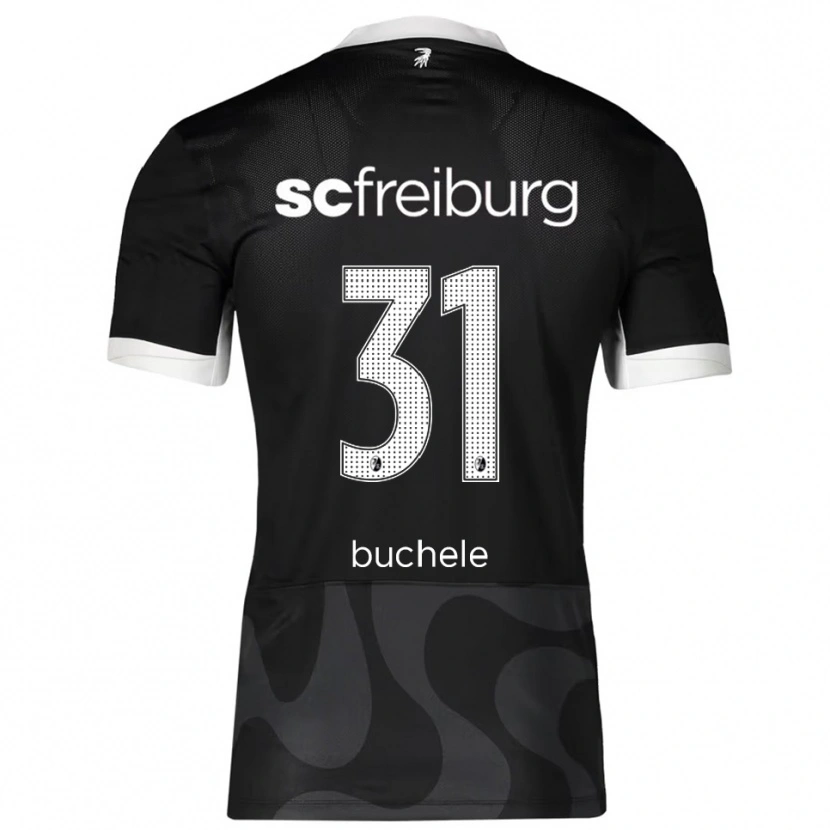 DanxenレディースMia Büchele#31ブラック ホワイトアウェイシャツ2025/26ジャージーユニフォーム
