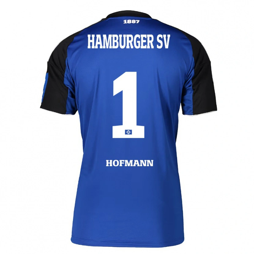 DanxenレディースTobias Hofmann#1ブルー ブラックアウェイシャツ2025/26ジャージーユニフォーム