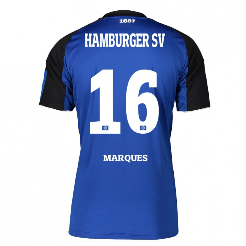 Danxenレディースアレックス・ダ・グラサ・マーケス#16ブルー ブラックアウェイシャツ2025/26ジャージーユニフォーム