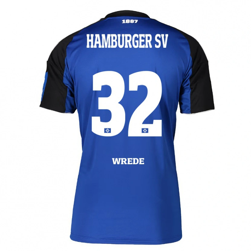 Danxenレディースロッタ・ヴレーデ#32ブルー ブラックアウェイシャツ2025/26ジャージーユニフォーム