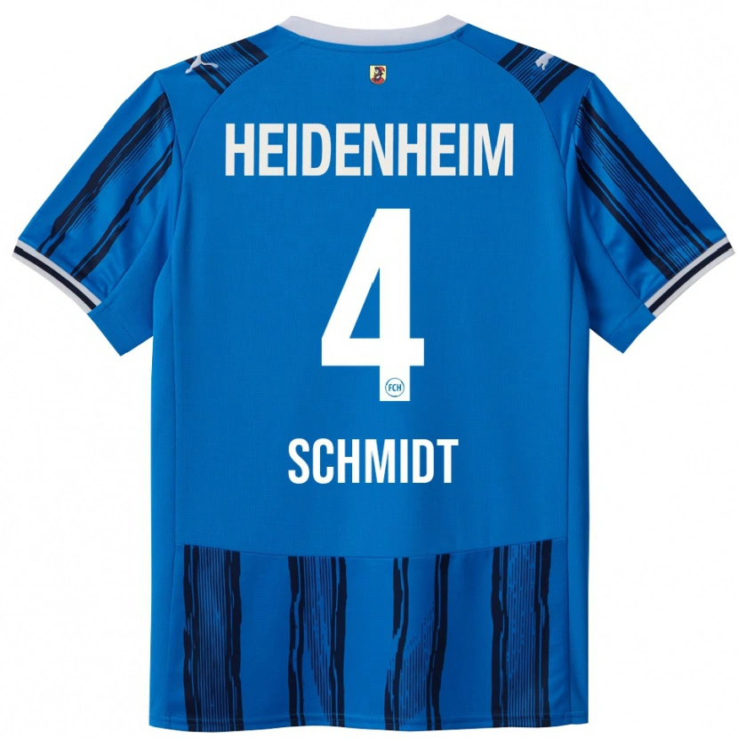 DanxenレディースLuke Schmidt#4ブルー ネイビーアウェイシャツ2025/26ジャージーユニフォーム