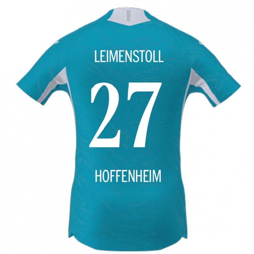 DanxenレディースVanessa Leimenstoll#27スカイブルーアウェイシャツ2025/26ジャージーユニフォーム