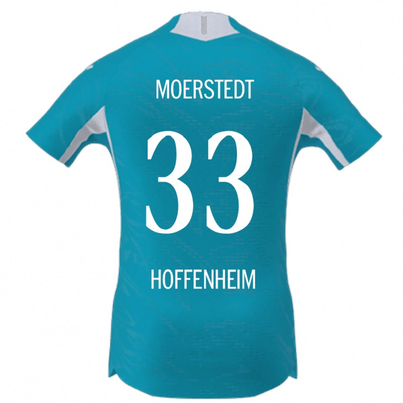 DanxenレディースMax Moerstedt#33スカイブルーアウェイシャツ2025/26ジャージーユニフォーム