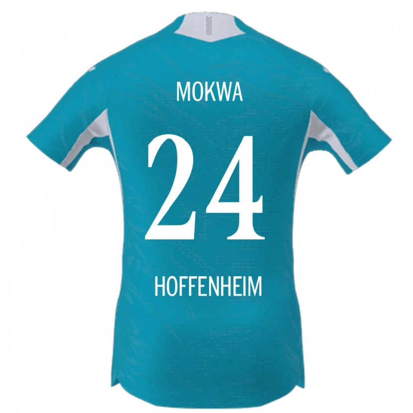 DanxenレディースDavid Mokwa#24スカイブルーアウェイシャツ2025/26ジャージーユニフォーム