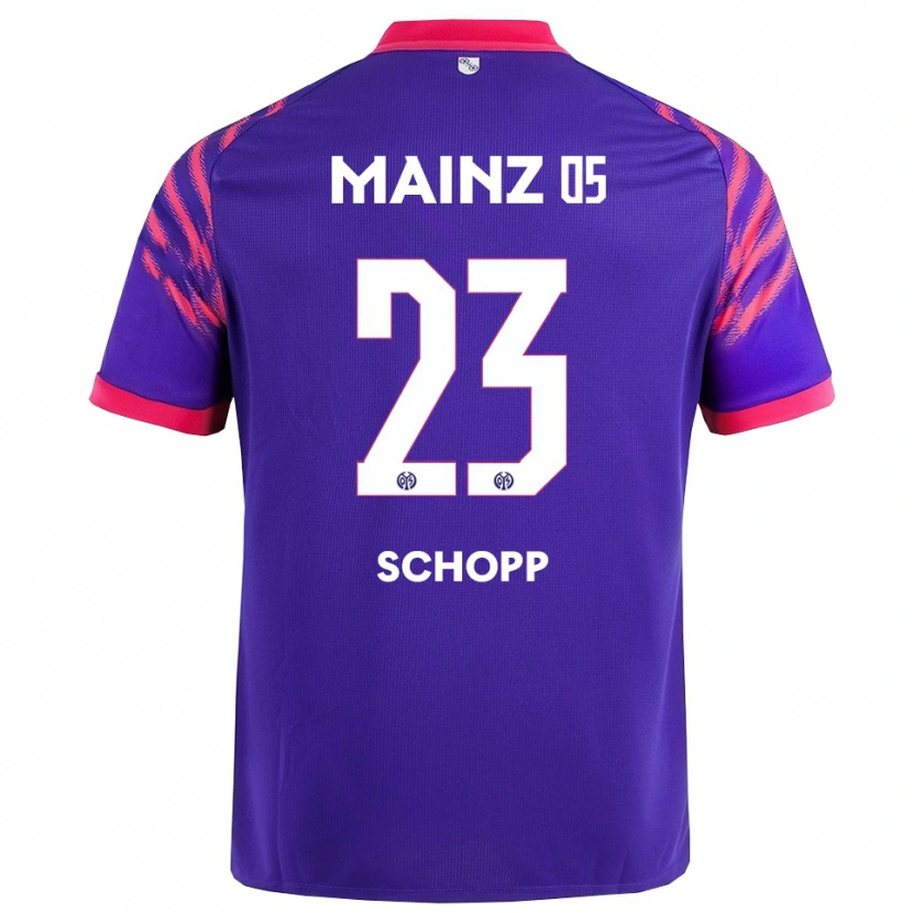 DanxenレディースKonstantin Schopp#23ネイビー ピンクアウェイシャツ2025/26ジャージーユニフォーム
