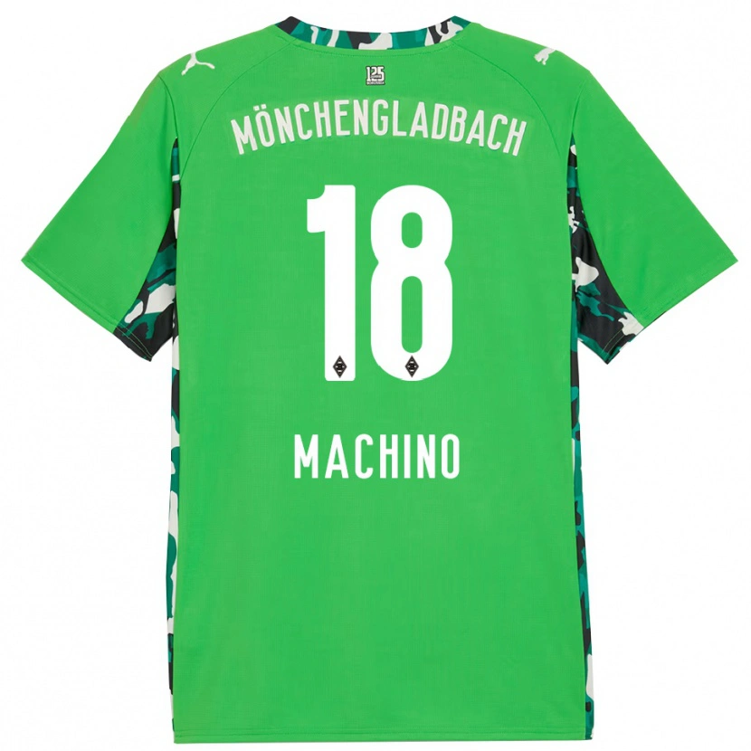 Danxenレディース町野修斗#18グリーン ブラックアウェイシャツ2025/26ジャージーユニフォーム
