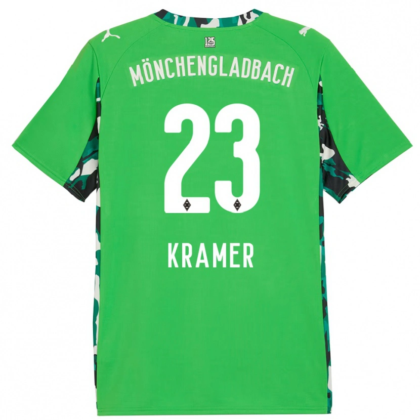 Danxenレディースクリストフ・クラマー#23グリーン ブラックアウェイシャツ2025/26ジャージーユニフォーム