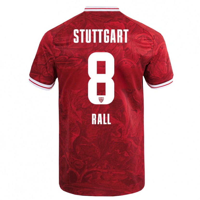 Danxenレディースマクシミリアン・ラル#8レッド ブラックアウェイシャツ2025/26ジャージーユニフォーム