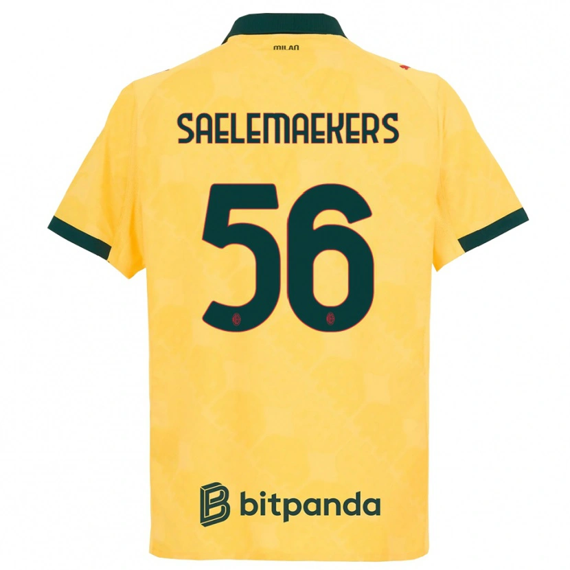 Danxenレディースアレクシス・サレマーカーズ#56イエロー ブラックサードユニフォームシャツ2025/26ジャージーユニフォーム