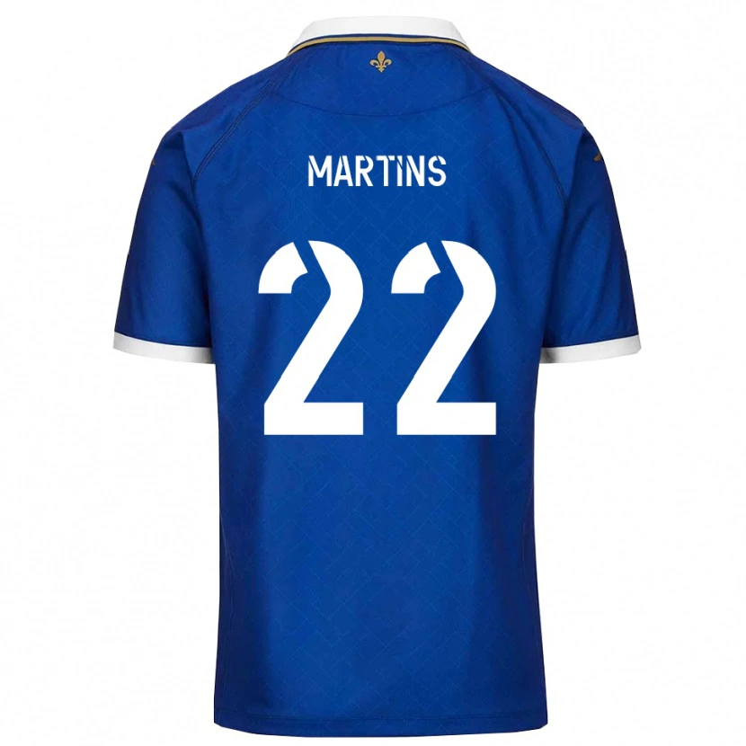 DanxenキッズNicolas Martins#22青 金ホームシャツ2025/26ジャージーユニフォーム