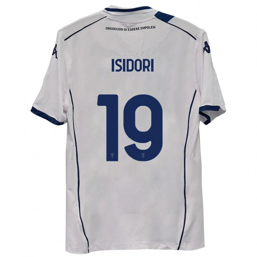 DanxenキッズAlessandro Isidori#19ダークネイビーアウェイシャツ2025/26ジャージーユニフォーム
