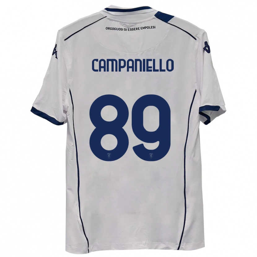 DanxenキッズThomas Campaniello#89ダークネイビーアウェイシャツ2025/26ジャージーユニフォーム