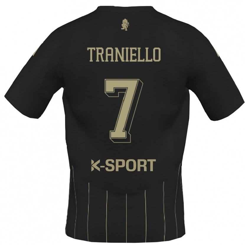DanxenキッズAndrea Traniello#7グレー 白アウェイシャツ2025/26ジャージーユニフォーム