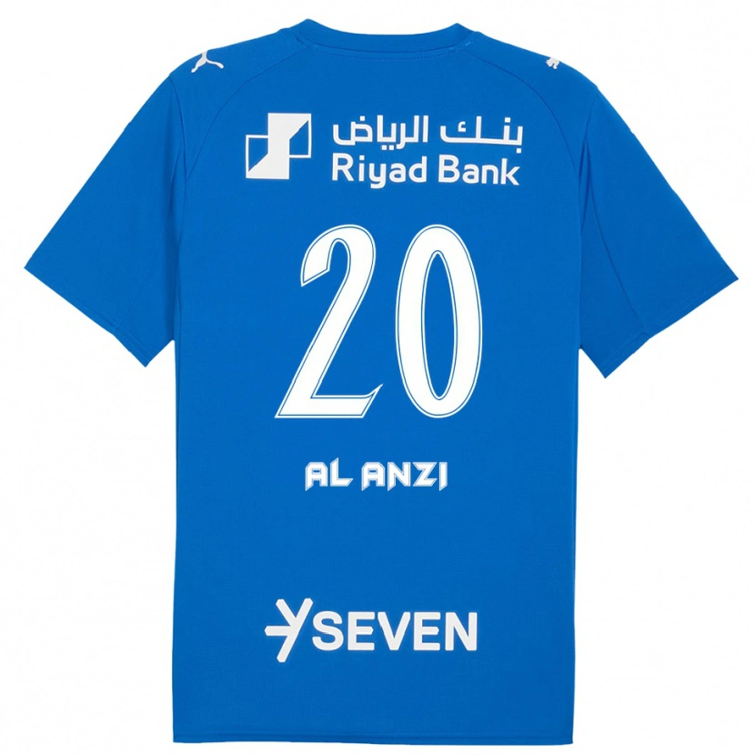 DanxenメンズAreej Al-Anzi#20青と白ホームシャツ2025/26ジャージーユニフォーム